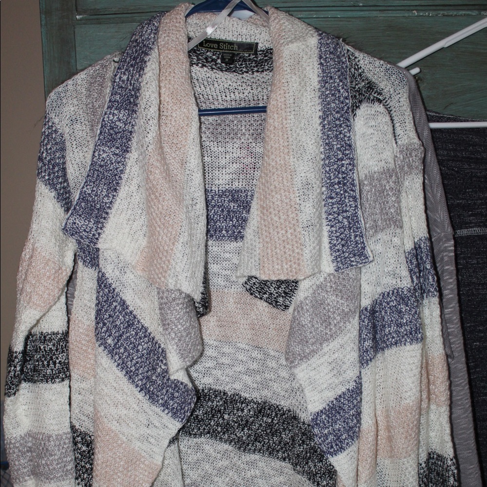 LONG SLEEVE SWEATER CARDIGAN